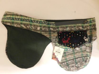 HAND WOVEN MULTI POCKET WAIST PACK WITH BROCADE ACCENTS - Image 8