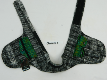 HAND WOVEN MULTI POCKET WAIST PACK WITH BROCADE ACCENTS - Image 9