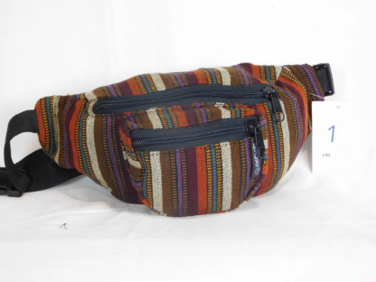 3 POCKET FANNY PACK IN NATIVE IKAT - Image 2