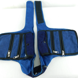 BIG 7 POCKET WAIST PACK IN PATCHWORK CORDUROY