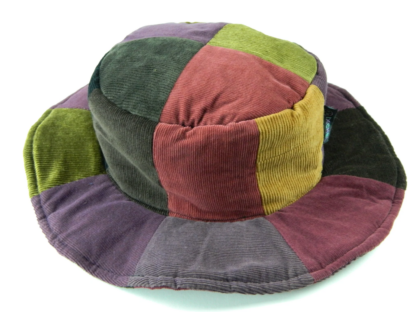 PATCHWORK FLOPPY HAT IN CORDUROY - Image 2