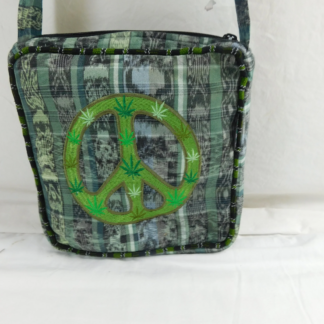 HAND-WOVEN PEACE BAG 10" X 10"