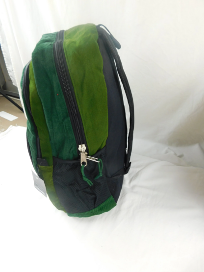 PATCHWORK CORDUROY BACKPACK WITH MUSHROOM APPLIQUE (LARGE) - Image 4