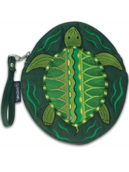 EMBROIDERED TERRAPIN DISCO BAG