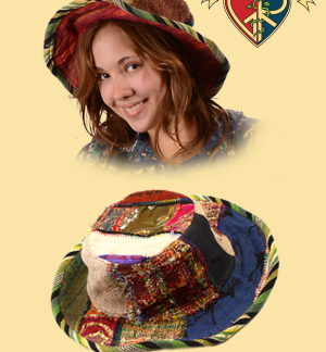 Woodshed Rockstar Patchwork Hemp and Cotton Hat
