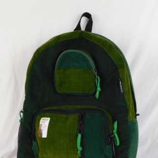 PATCHWORK CORDUROY BACKPACK LARGE