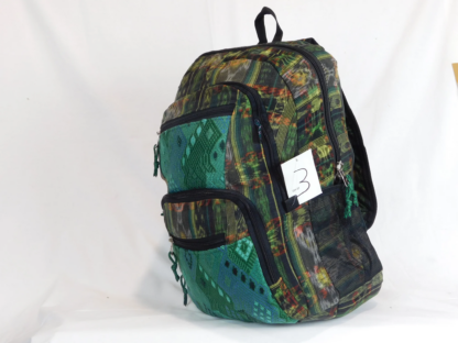 HAND-WOVEN BACKPACK WITH HAND-BROCADED ACCENTS (LARGE) - Image 8