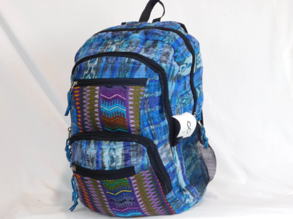 HAND-WOVEN BACKPACK WITH HAND-BROCADED ACCENTS (LARGE) - Image 3